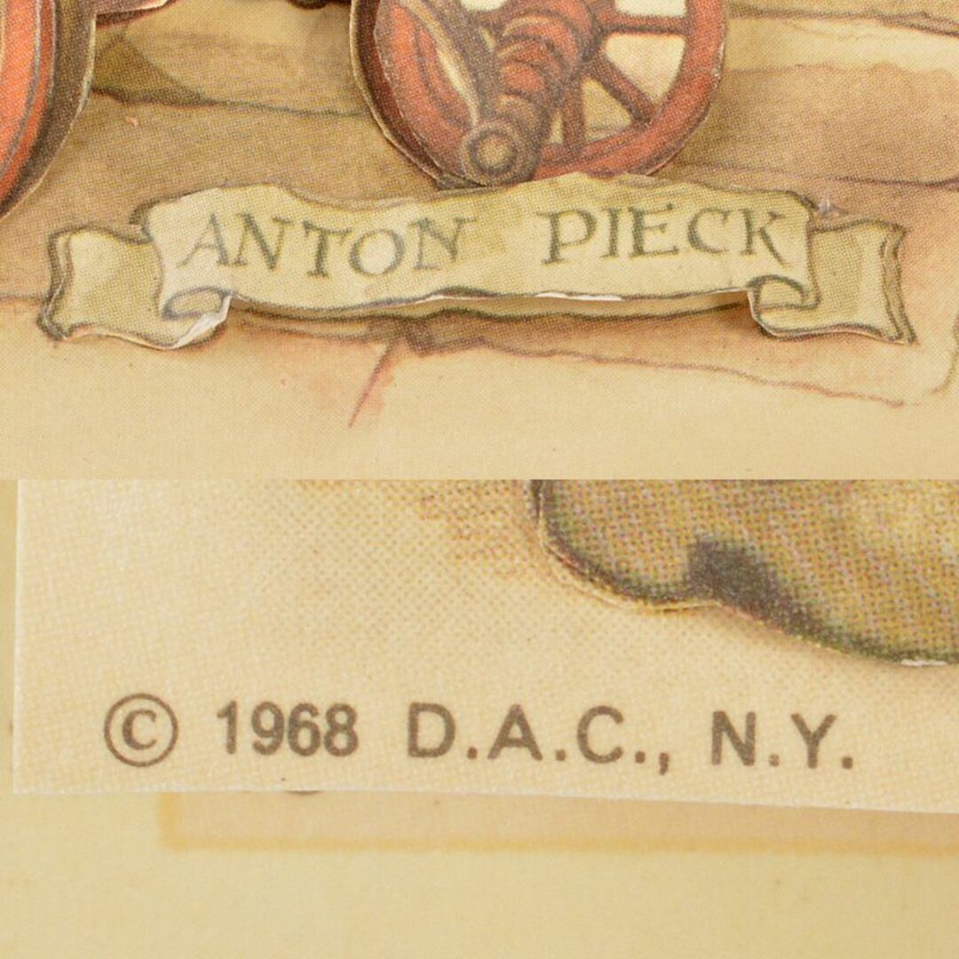 アントンペック作 シャドーボックス 3Dアート 額装 5点 M R6576Bの通販