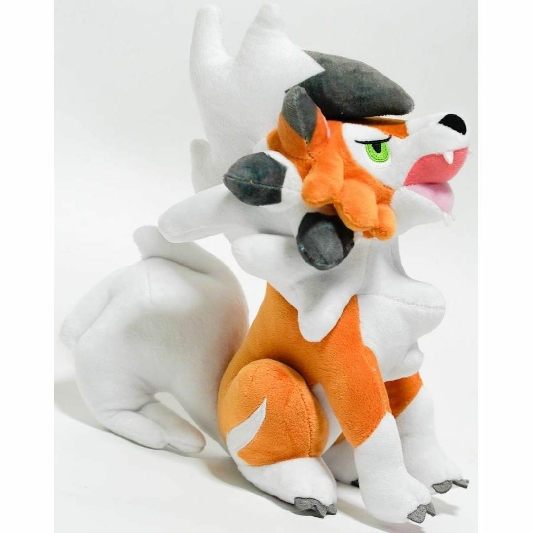 ぬいぐるみ ルガルガン たそがれのすがた 赤 座22cm 紙袋付【現物