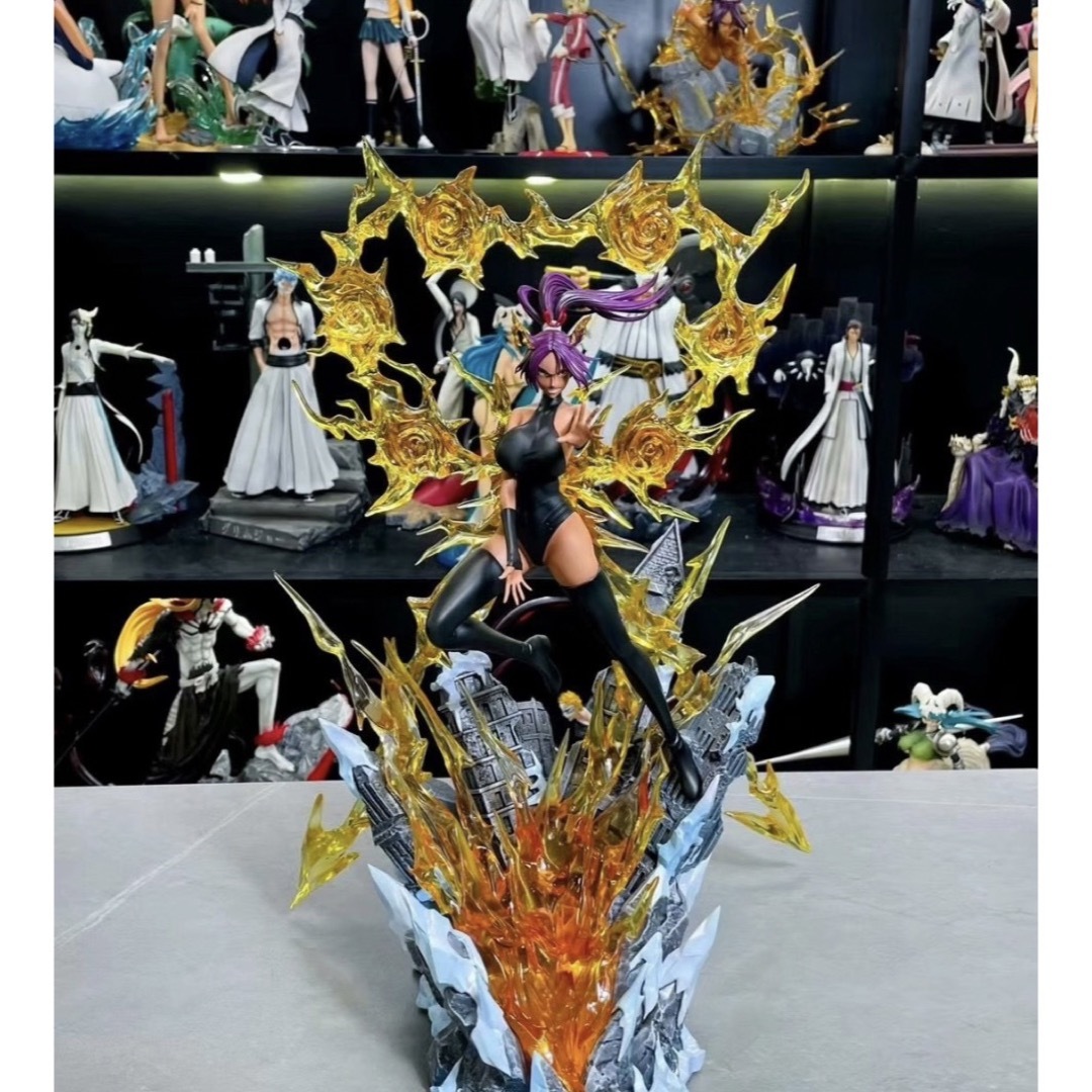 四楓院夜一 ブリーチ BLEACH ガレージキット フィギュア の通販 by