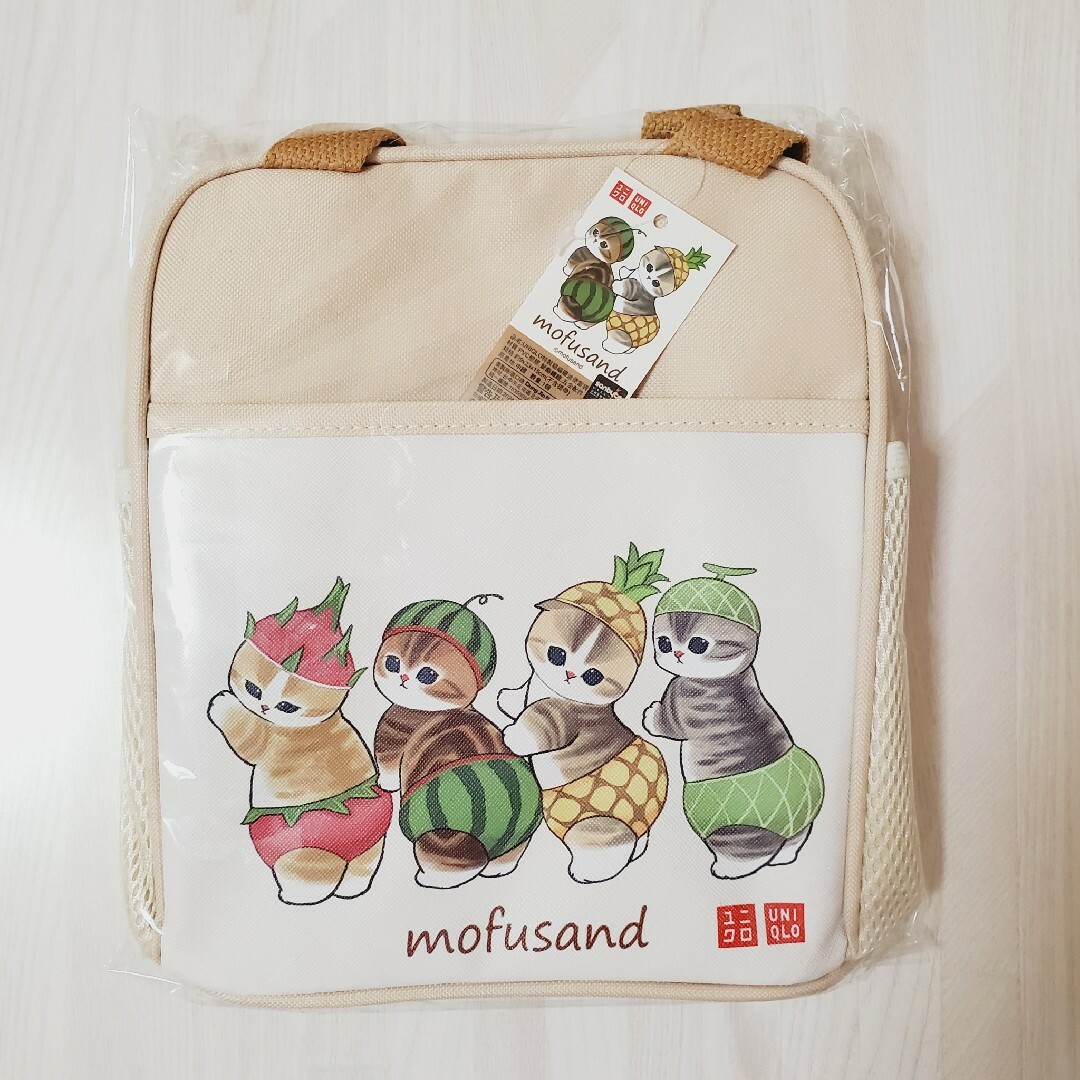 mofusand 台湾限定 ユニクロ コラボ ランチバッグ フルーツにゃんの