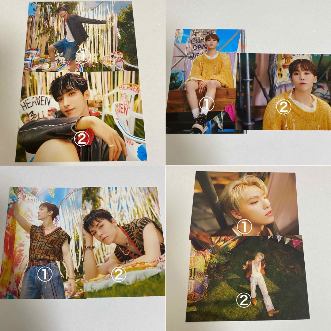 SEVENTEEN - SEVENTEEN セブチ heaven kit ポストカード トレカの通販