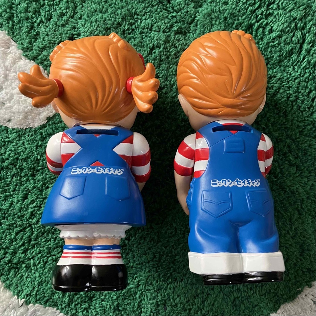 日世 - ニッセイ NISSEI ☆ ニックン&セイチャン 貯金箱 の通販 by