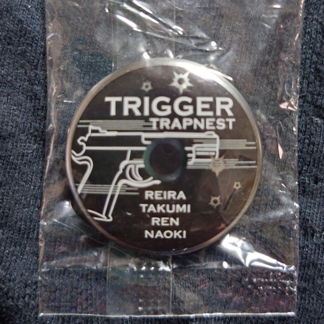 BANDAI - 矢沢あい NANA ナナ 缶バッジ TRAPNEST TRIGGER トラネスの