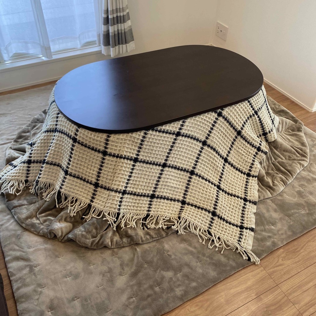 MUJI (無印良品) - 【ゆうな様専用】無印良品 こたつ120×72 布団セット