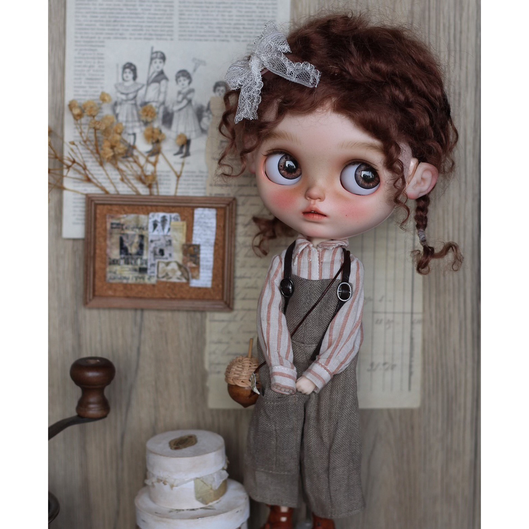 カスタムブライス 海外作家様 人形 優しい おしゃれちゃん かわいい
