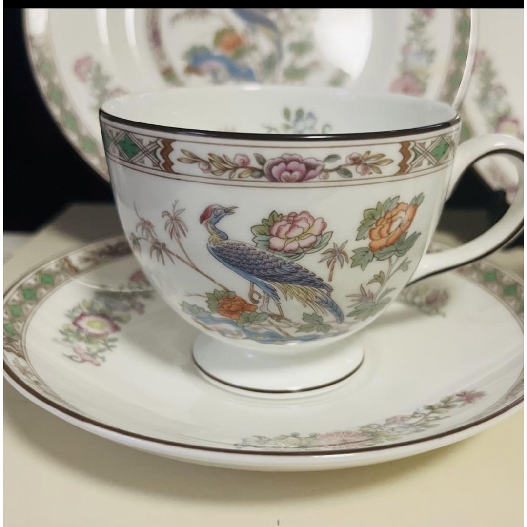 WEDGWOOD - ウェッジウッド クタニクレーン リーカップ トリオ 2セット