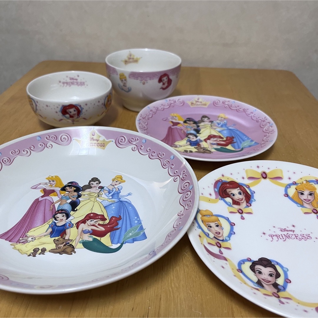 Disney - ディズニープリンセス 皿セットの通販 by 鈴支's shop