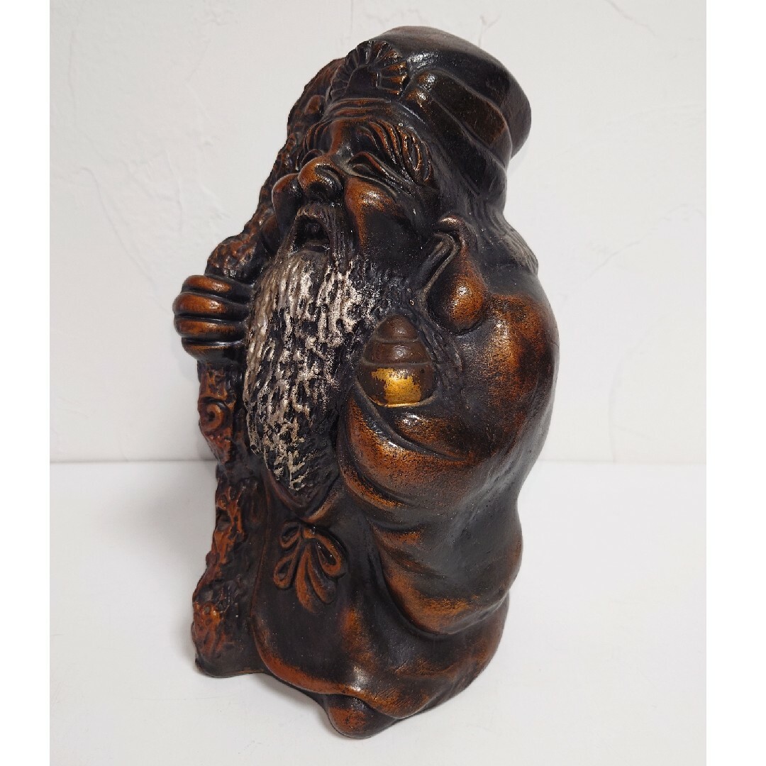 七福神 長命 福禄寿 寿老人 陶器製 信楽焼 飾り物 和風置物 美術品