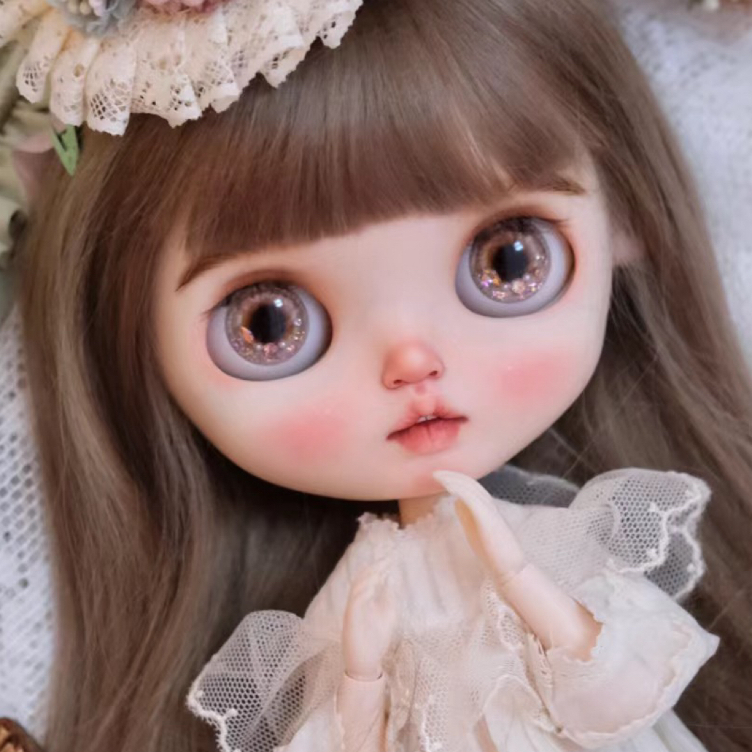 カスタムブライス ドール かわいい きれい 海外作家様 お嬢様 フル