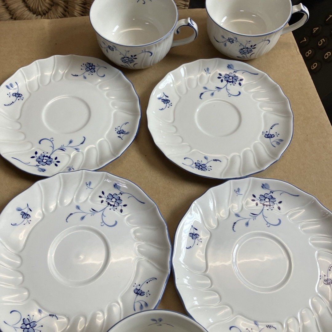 ビレロイ&ボッホ - ニッコー NIKKO カップ&ソーサー4客 ビレロイ