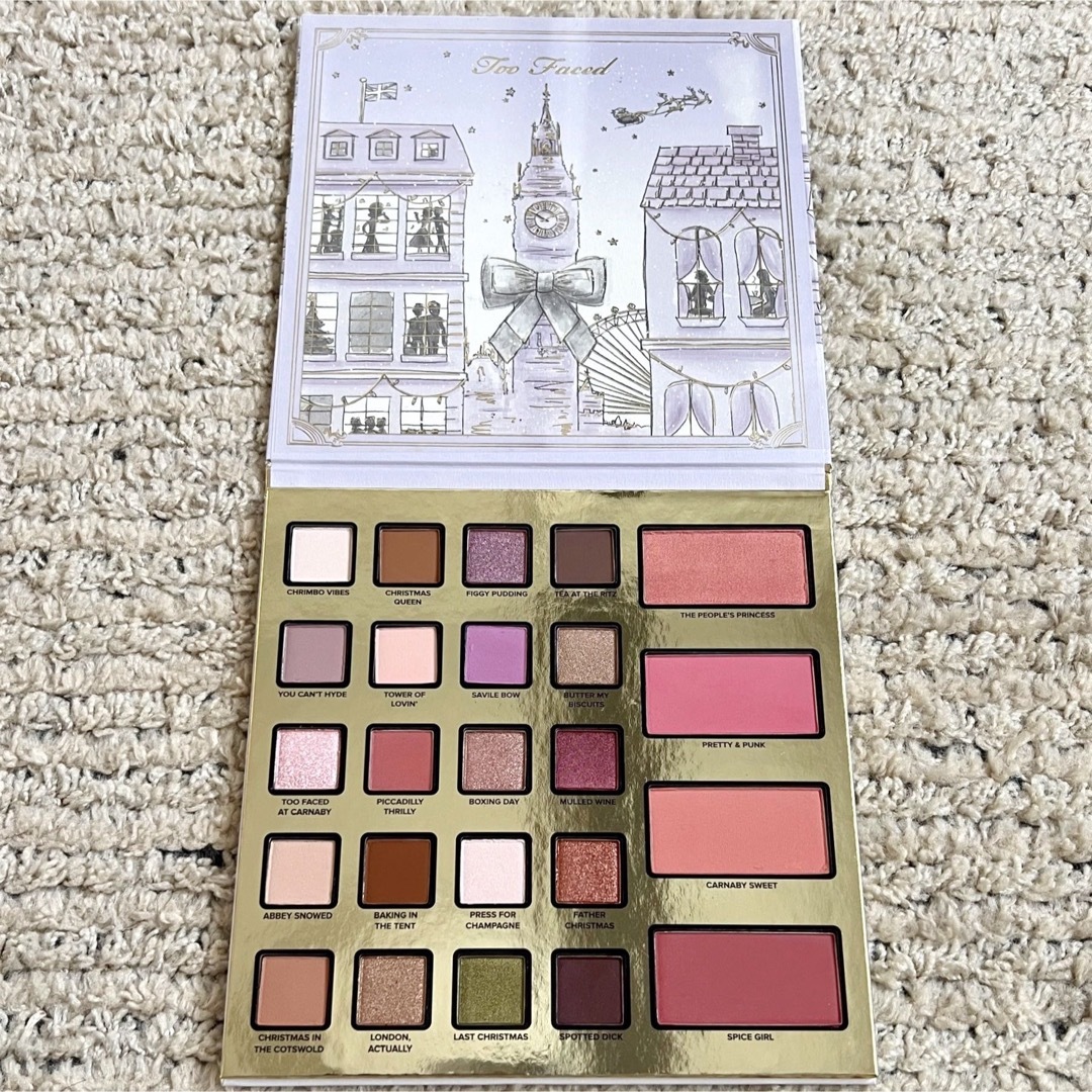 Too Faced - Too faced クリスマスインロンドンフェイス&アイパレット