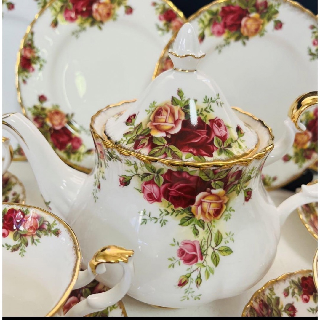 ROYAL ALBERT - ロイヤルアルバート オールドカントリーローズ 4人用