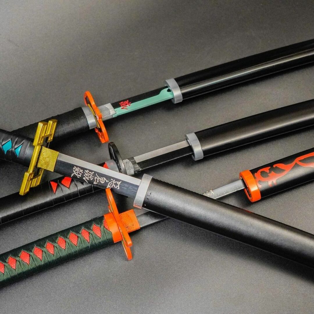 時透無一郎 コスプレ 武器 刀 剣 日輪刀 金属製103cm【訳あり】の