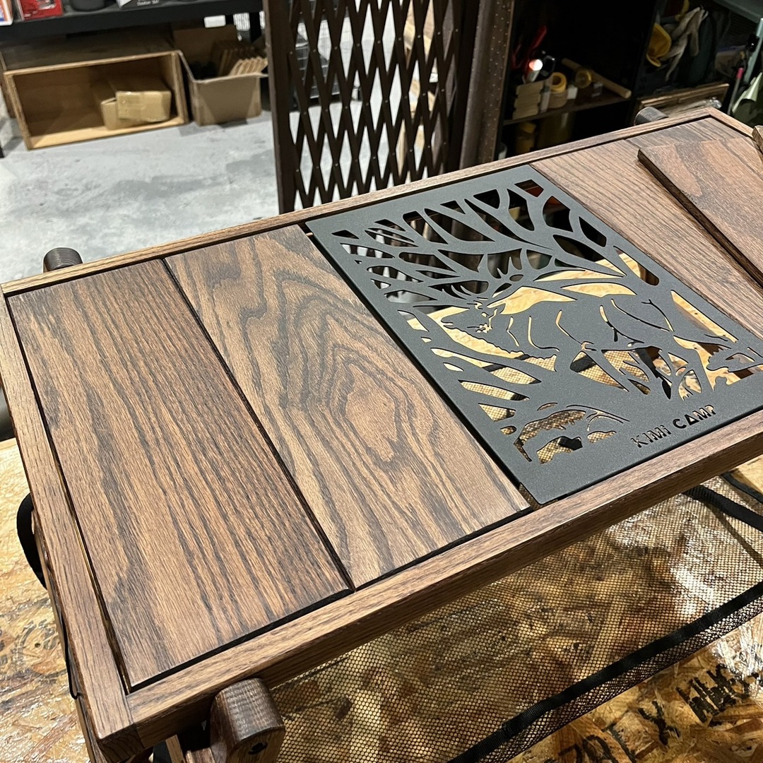 KIMICAMP(キミキャンプ) インフィニティ テーブル(ウォールナット