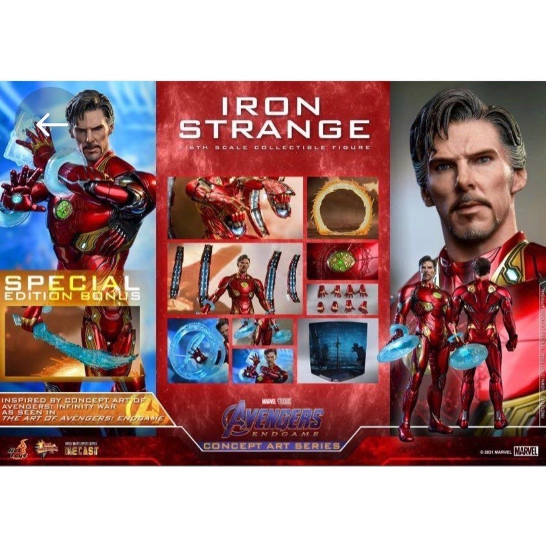 ホットトイズ MMS606D41B ドクター アイアン・ストレンジ ボーナス付