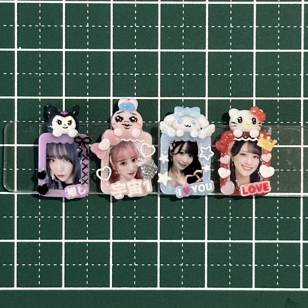 トレカ風3Dネイルパーツの通販 by miliy nail🐈‍⬛ ͗🎀｜ラクマ