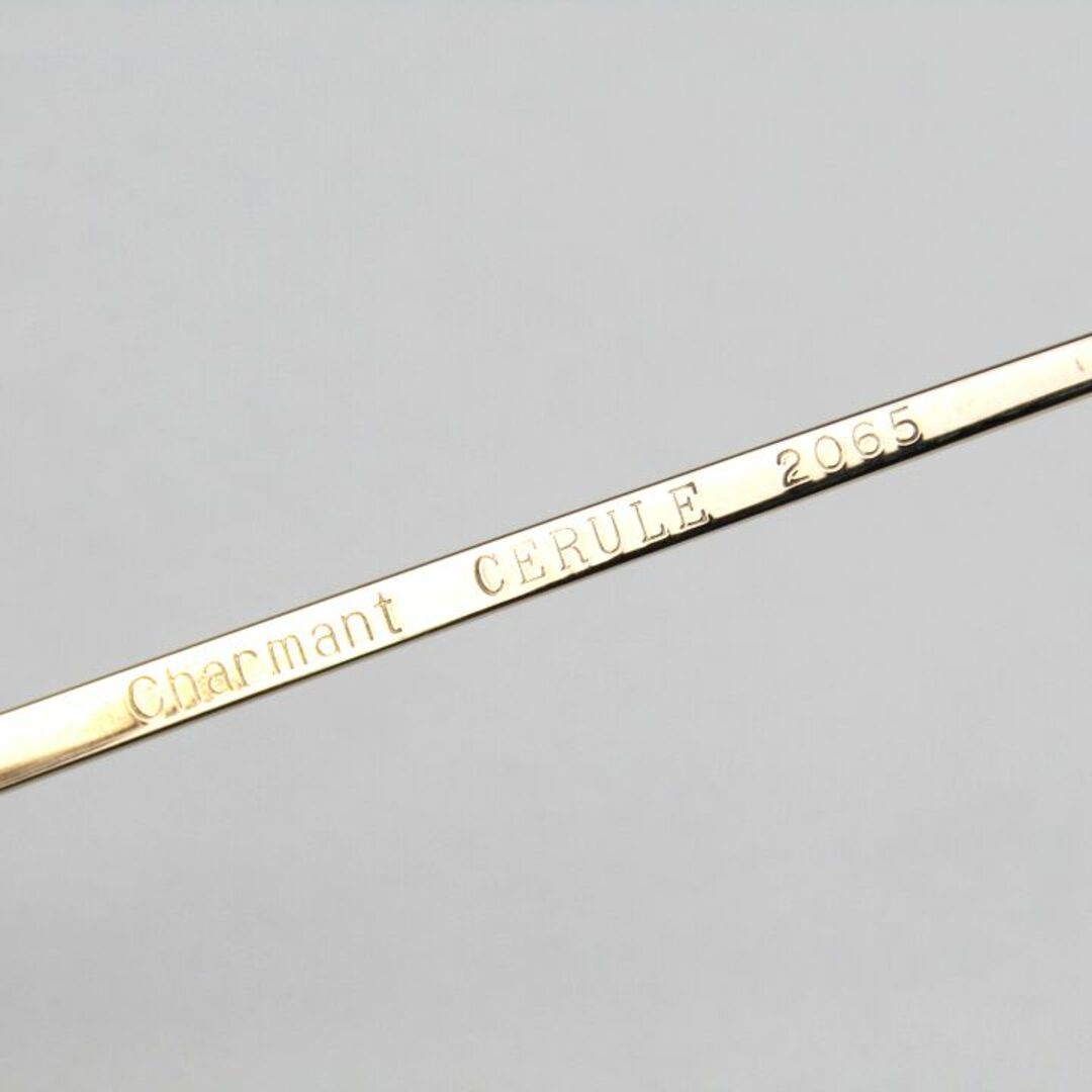 シャルマン メガネ 度有 フルリム フレーム CERULE 2065 ブランド アイ