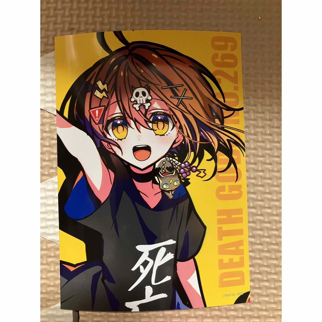 全力回避フラグちゃん eプリントブロマイド フラグちゃん＆モブ男の