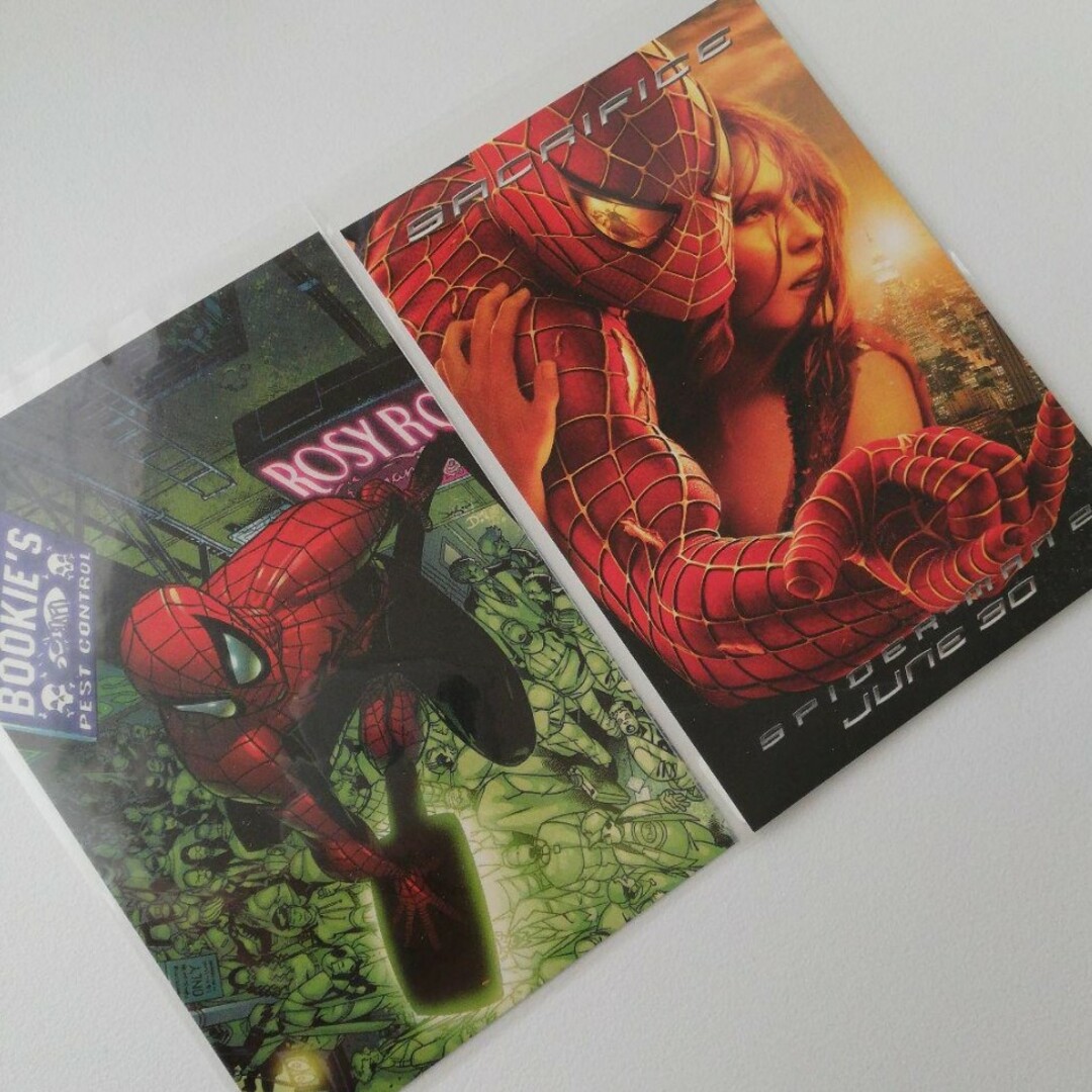 USJ - スパイダーマン マーベル ポストカード イラスト 実写 映画