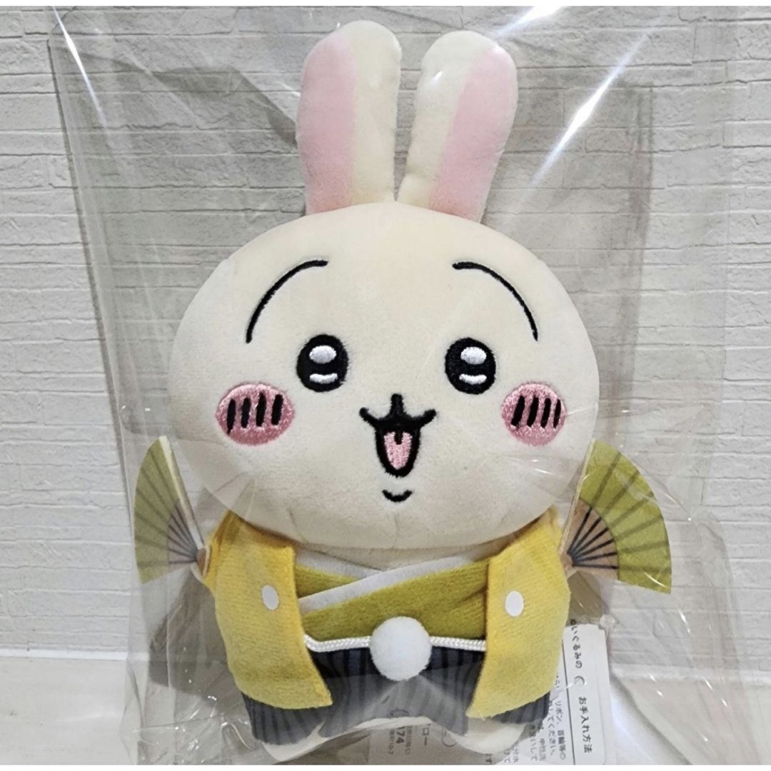 ちいかわ ぽてたまぬいぐるみ うさぎ お正月の通販 by リナー(100%高