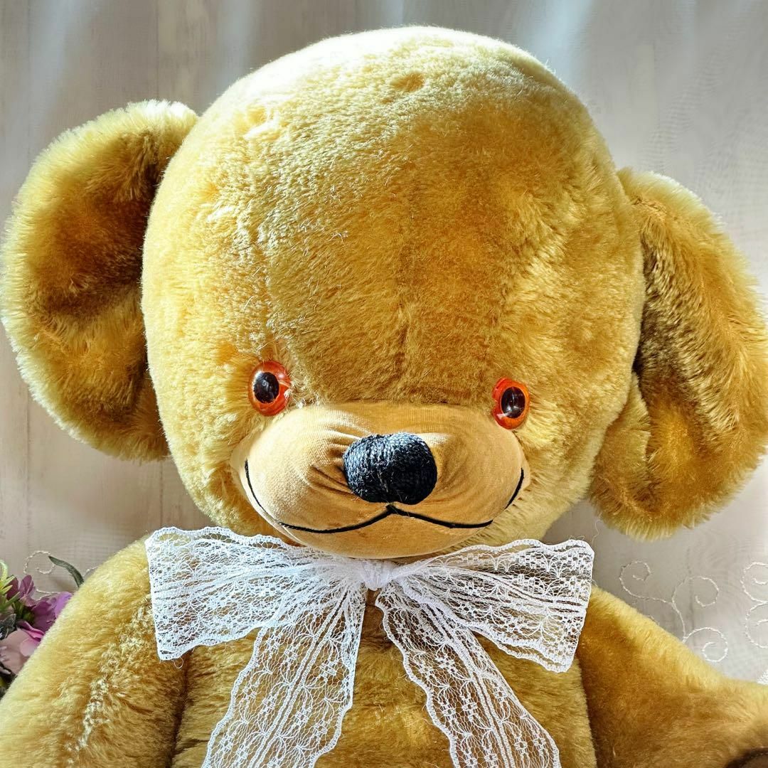 大きなビンテージ チーキー REG チーキーベア テディベア ビンテージ