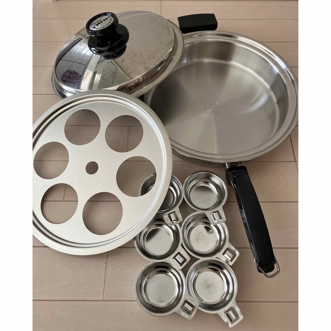 JUKI - 【美品】クックベスト JUKI 無水鍋(大)セットの通販 by