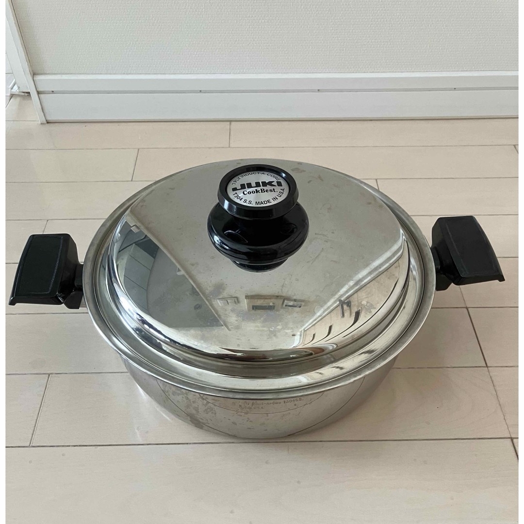 JUKI - 【美品】クックベスト JUKI 無水鍋(大)セットの通販 by