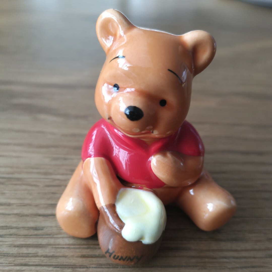 レトロ プーさん クマのプーさん 陶器 置物 東京ディズニーランド