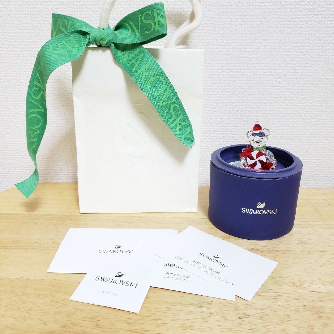 SWAROVSKI - 新品未使用 SWAROVSKI クリスマスベアー 2021の通販 by