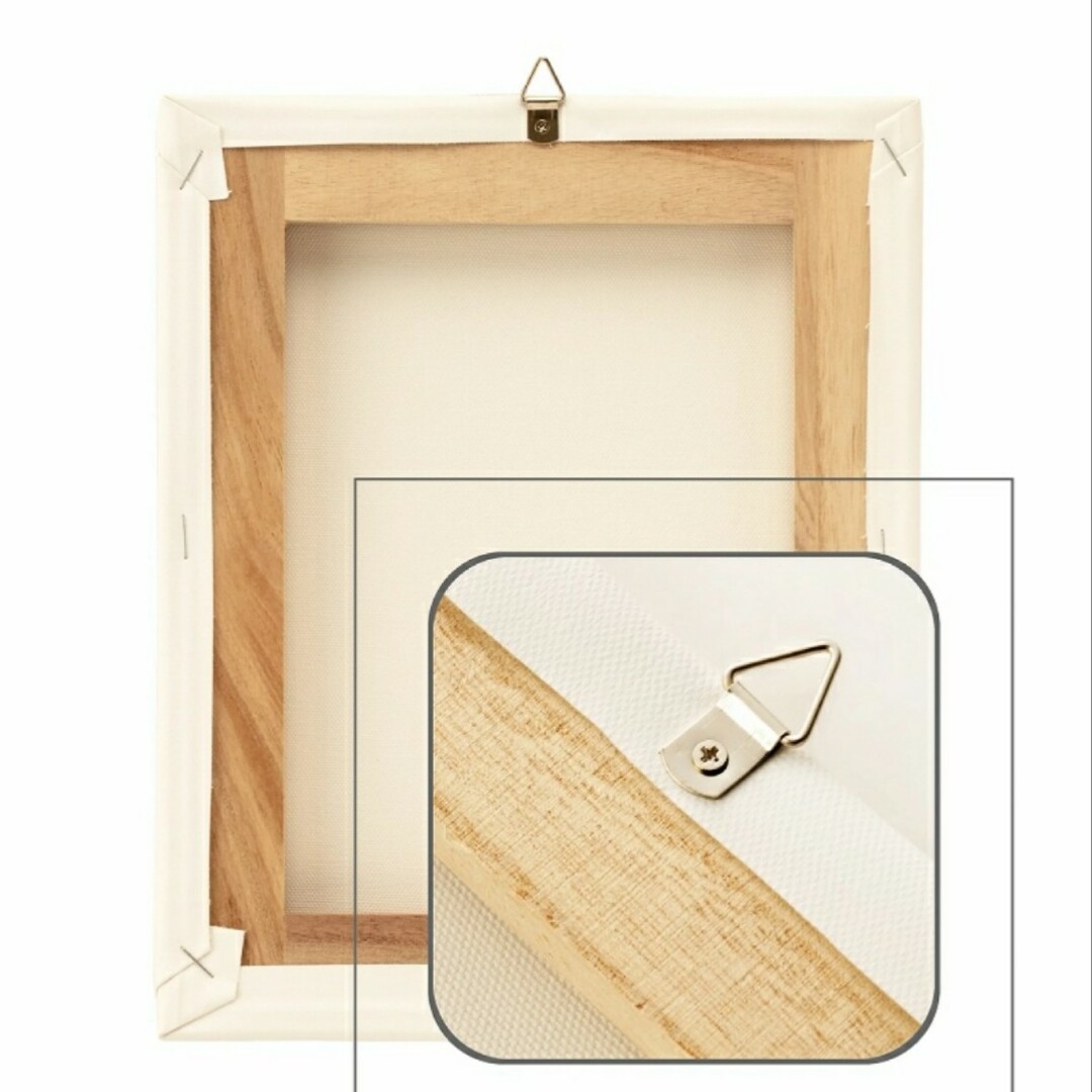 キャンバスアートパネル27】クリスマス サンタ☆飾り付け玄関 絵