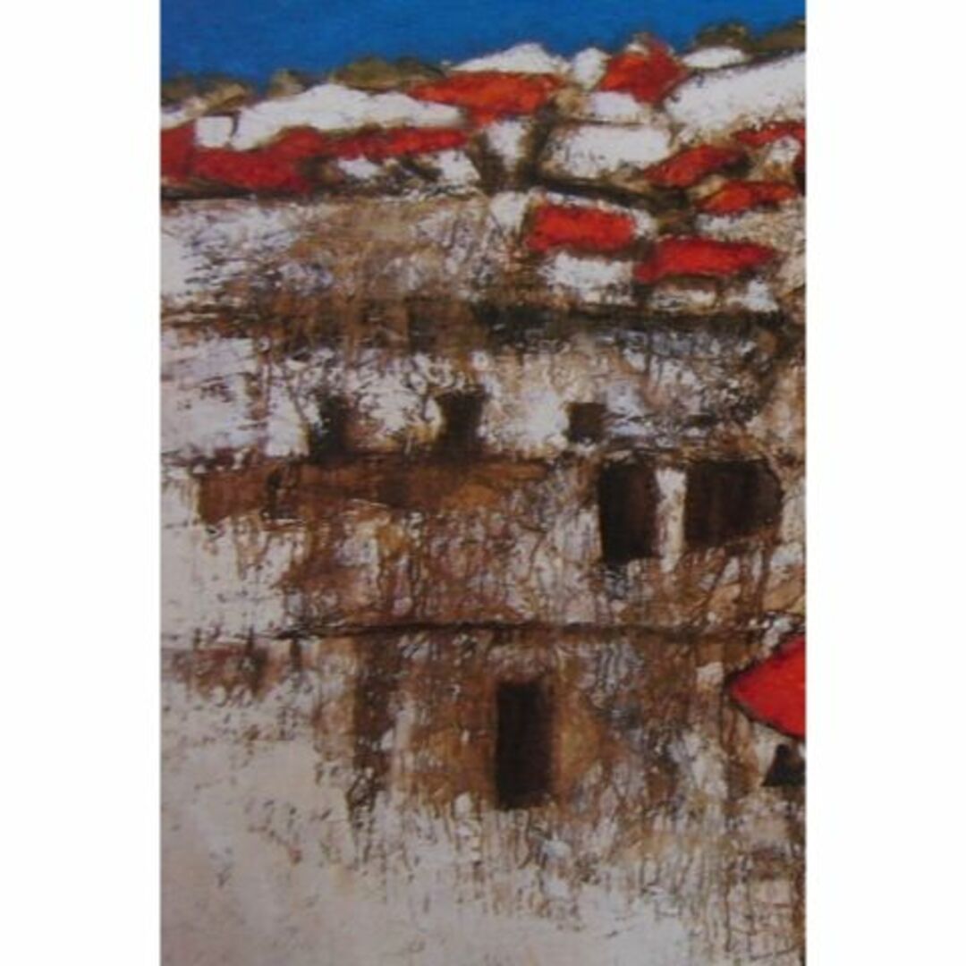 スペインの光と影,檜山健三「奥入瀬」30号油彩,芸大小磯教室,