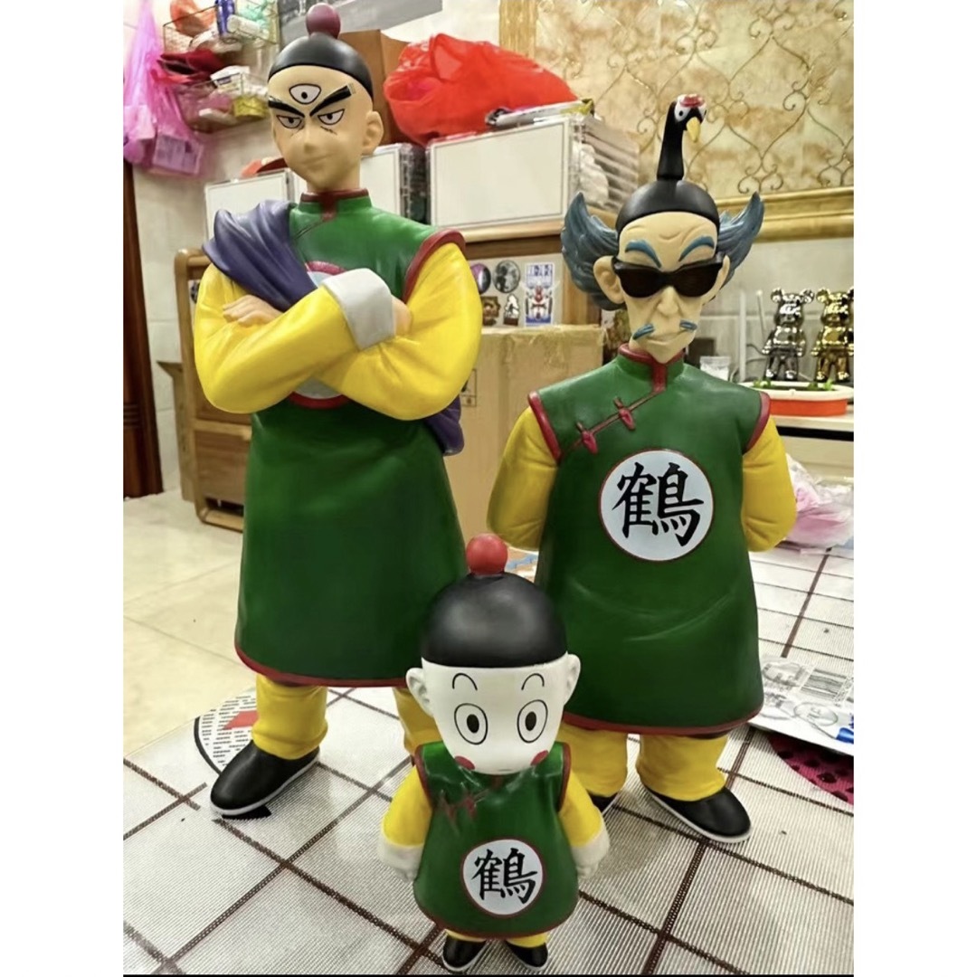 鶴仙流 餃子 天津飯 ドラゴンボール フィギュア PVC製品 ガレージ