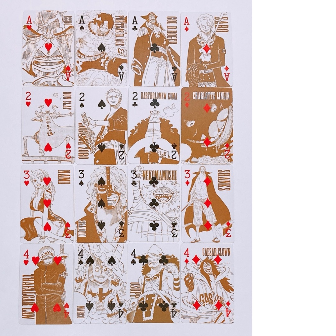 ONE PIECE - 92 ☠︎ワンピース☠︎ トランプ ♢﻿♡♤﻿♧の通販 by