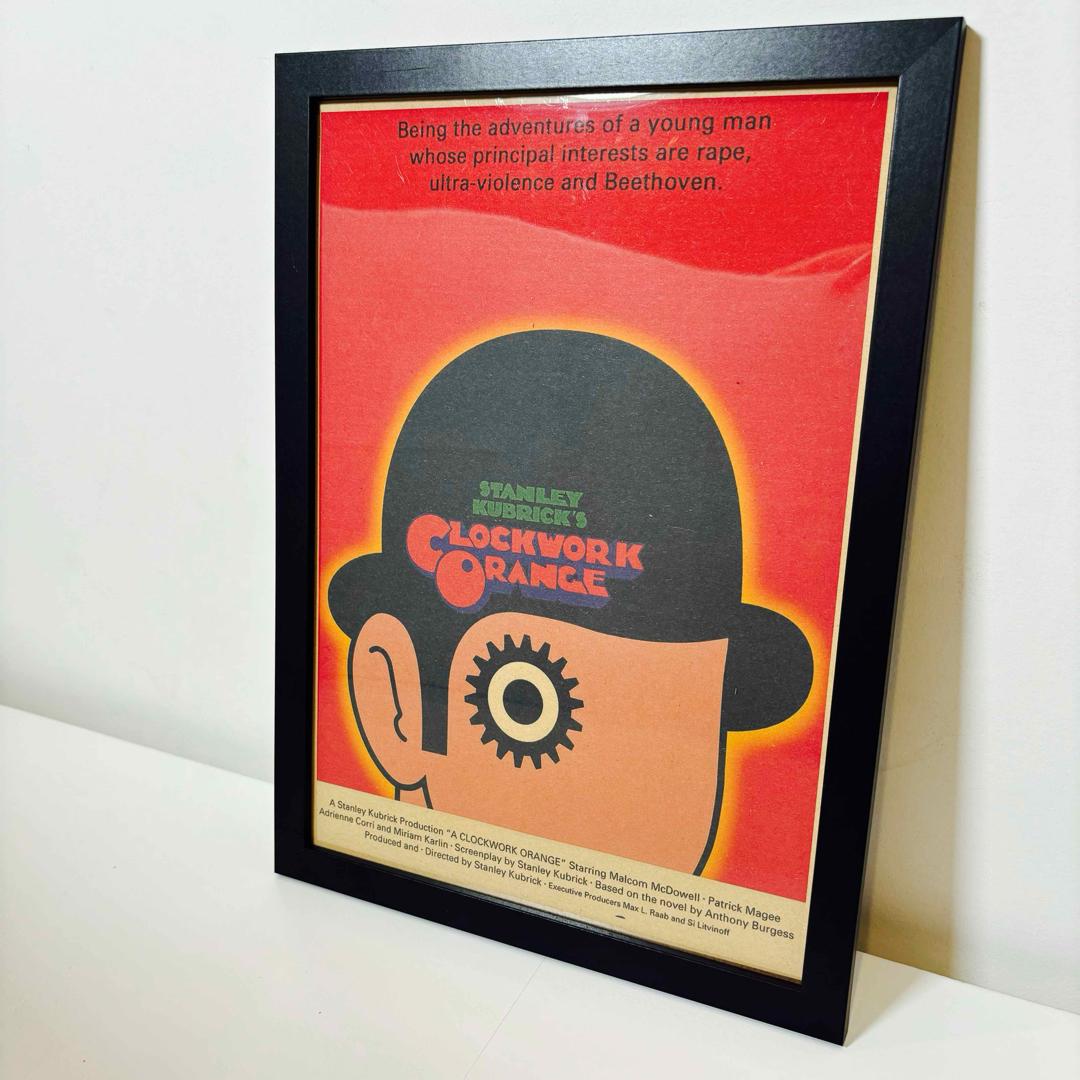 額付きポスター】時計じかけのオレンジ A Clockwork Orange②の通販 by