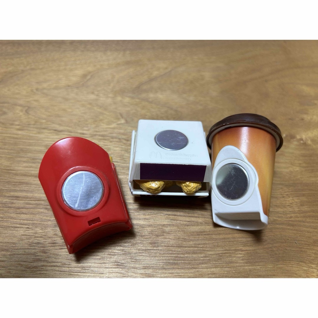 マクドナルド - マック ハッピーセット フードストラップ&マグネットの