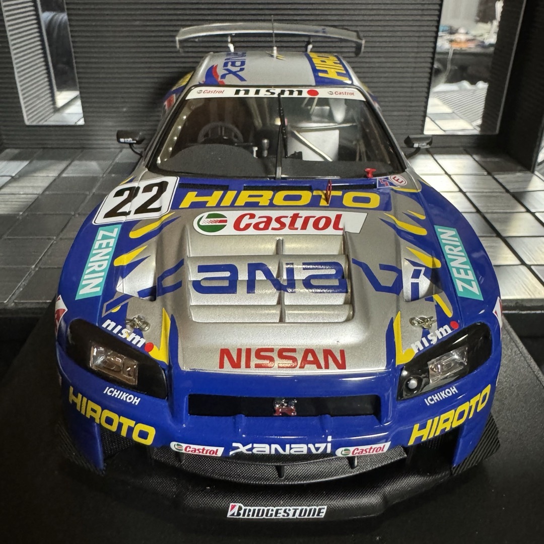 AUTOart - 未展示品 オートアート 1/18 XANAVI HIROTO GTR (R34)の通販