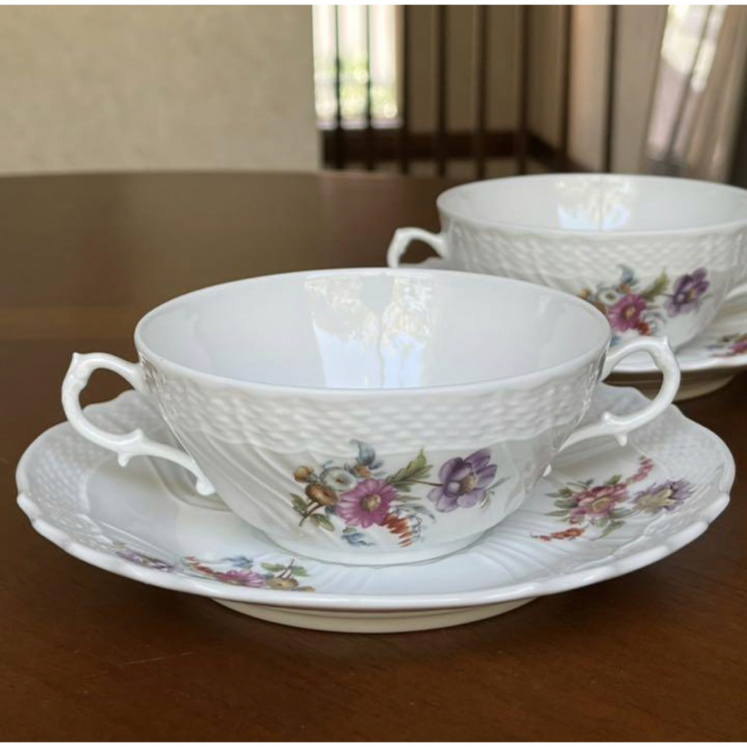 Richard Ginori - 【レア美品】リチャードジノリ☆サックスフラワー