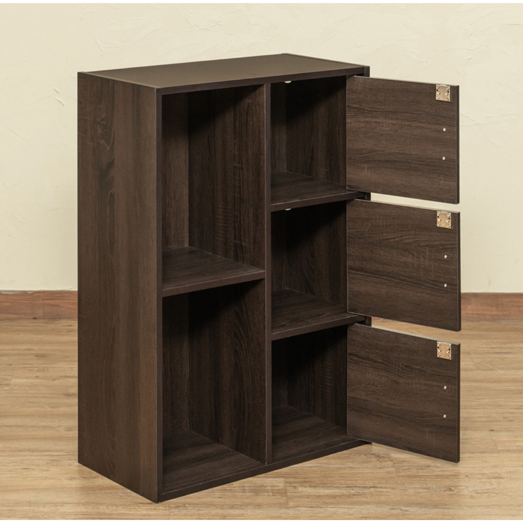 新品 送料無料】マルチラック 鍵付き 全2色 収納ラック カラーボックス