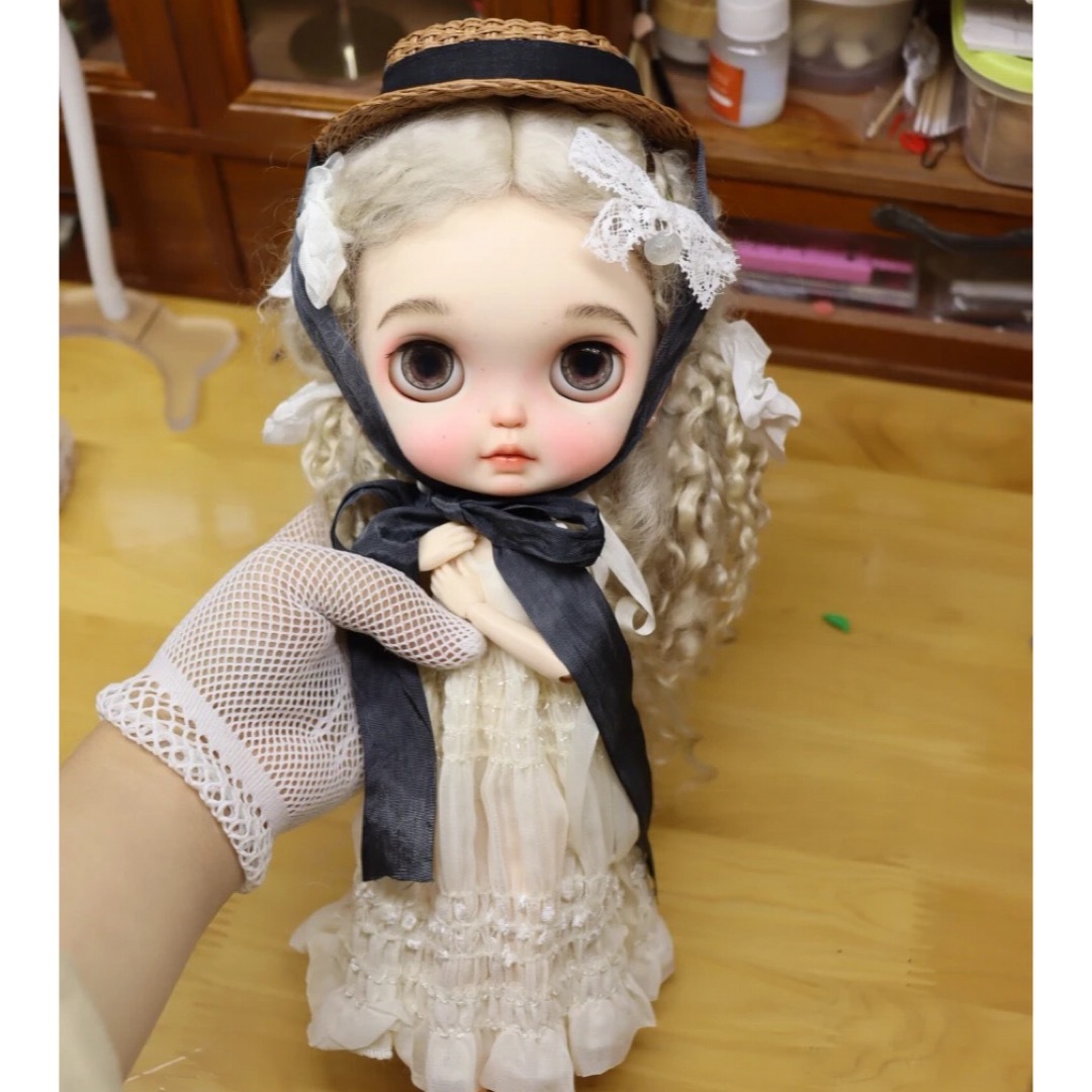 カスタムブライス 海外作家様 人形 透明感 かわいい 幼い ドール 魅力