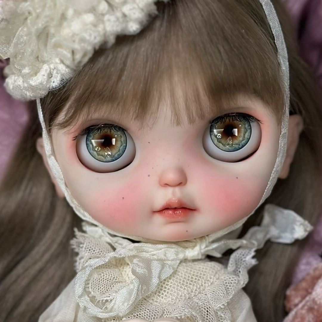 カスタムブライス 海外作家様 人形 透明感 かわいい 幼い ドール 魅力
