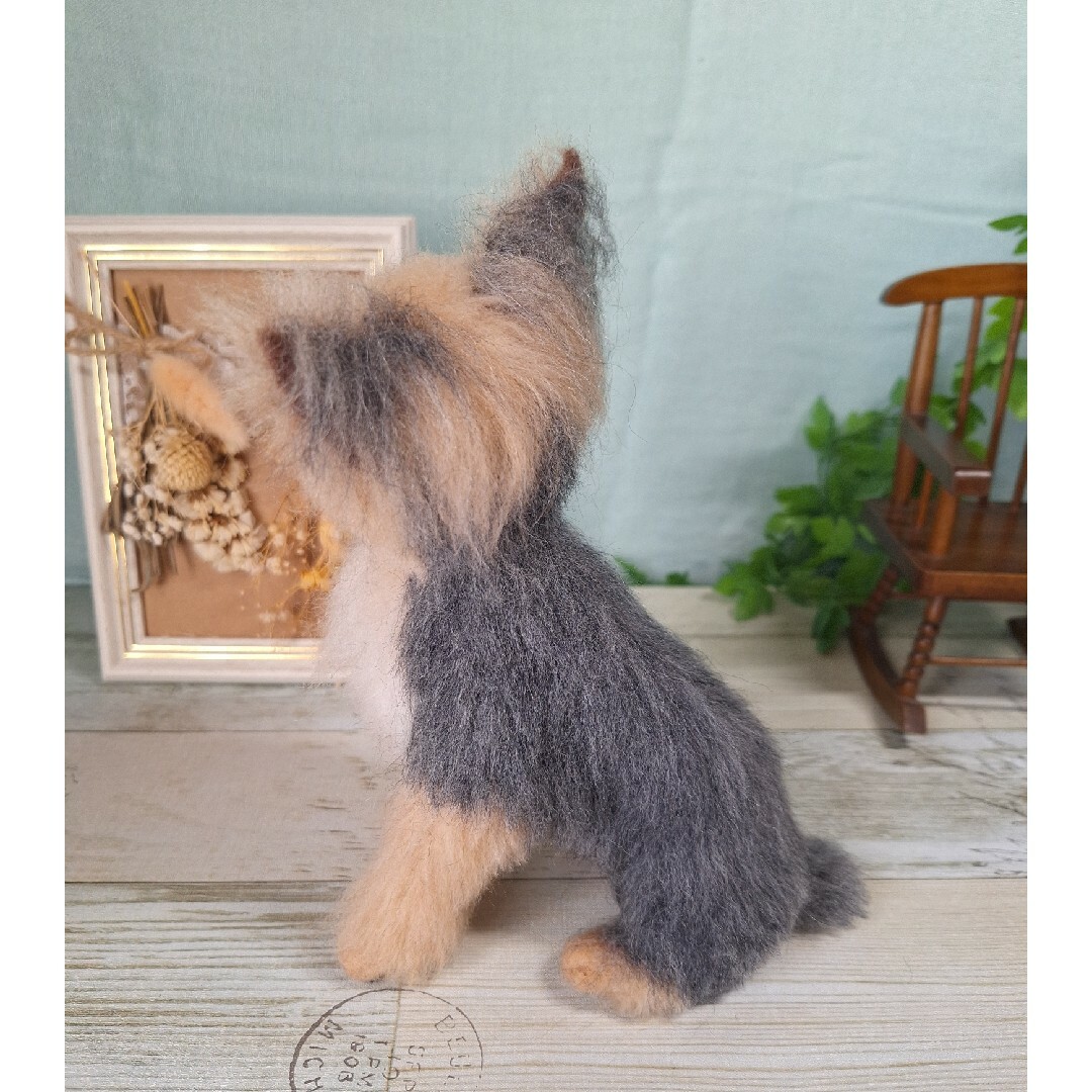 羊毛フェルト ヨークシャーテリア【確認用】の通販 by 菜なん羊毛