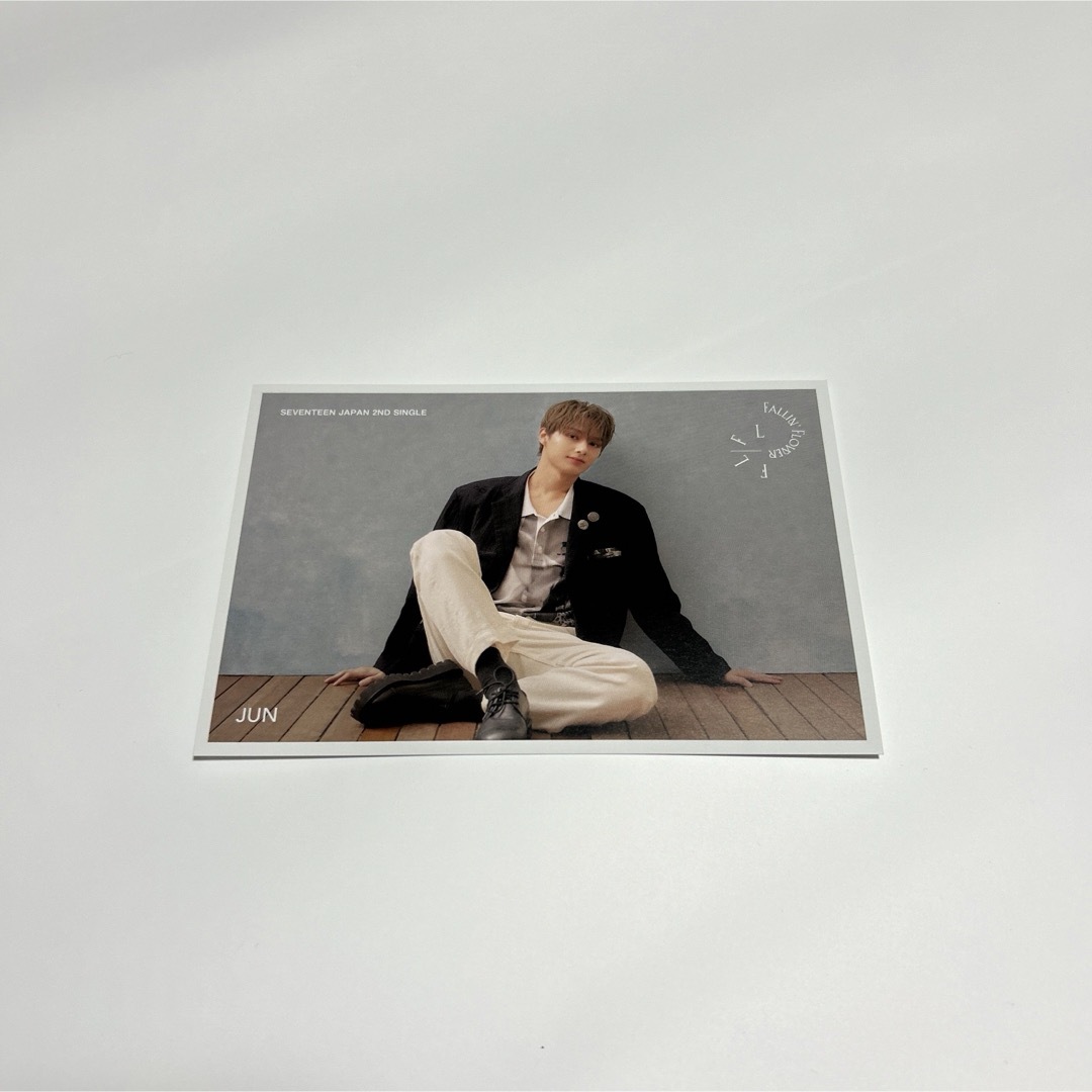 SEVENTEEN セブチ ジュン 生写真 サイン SEVENTEEN セブチ ジュン