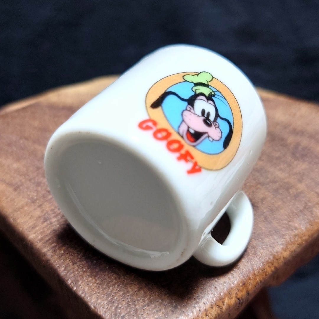 Disney - ディズニーキャラクター ミニマグカップ グーフィー 陶器