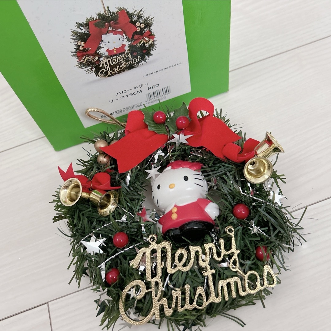サンリオ - 【希少】ハローキティ♡クリスマスリース レッドの通販 by