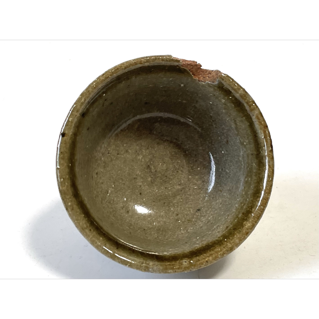 陶芸家 濱田庄司 浜田庄司 ？ 胴紐 皮鯨 ぐい呑 盃 酒器 箱なし 民芸の