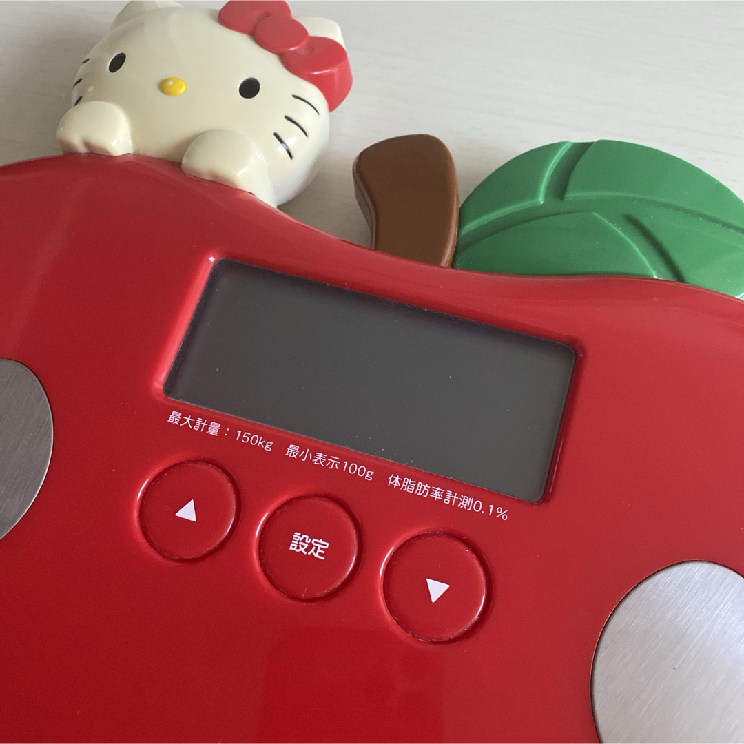 ハローキティ - ハローキティ りんご型体重計 HELLO KITTYの通販 by ら