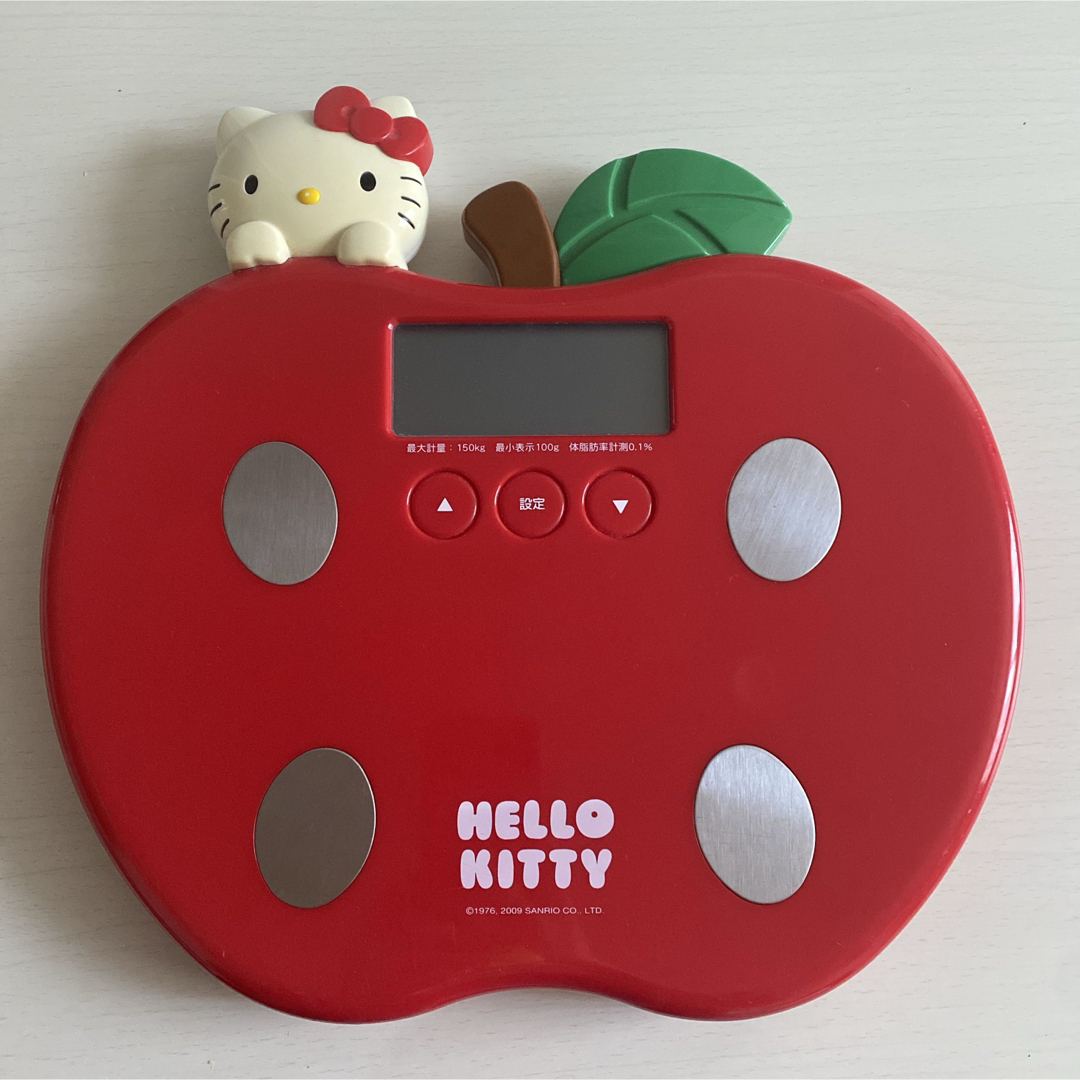 ハローキティ - ハローキティ りんご型体重計 HELLO KITTYの通販 by ら