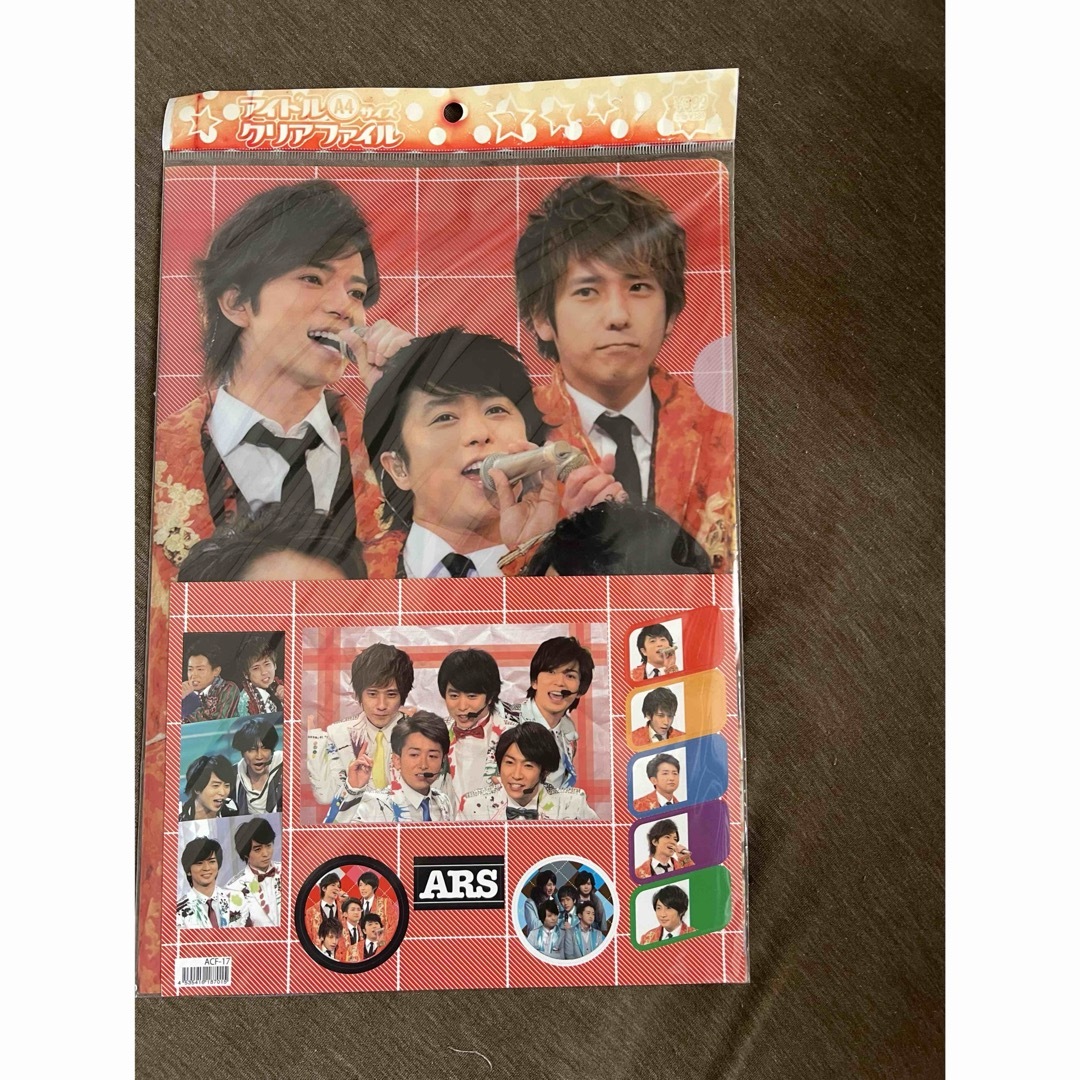 嵐 - 嵐 クリアファイルシール付きの通販 by mizumaru's shop｜アラシ