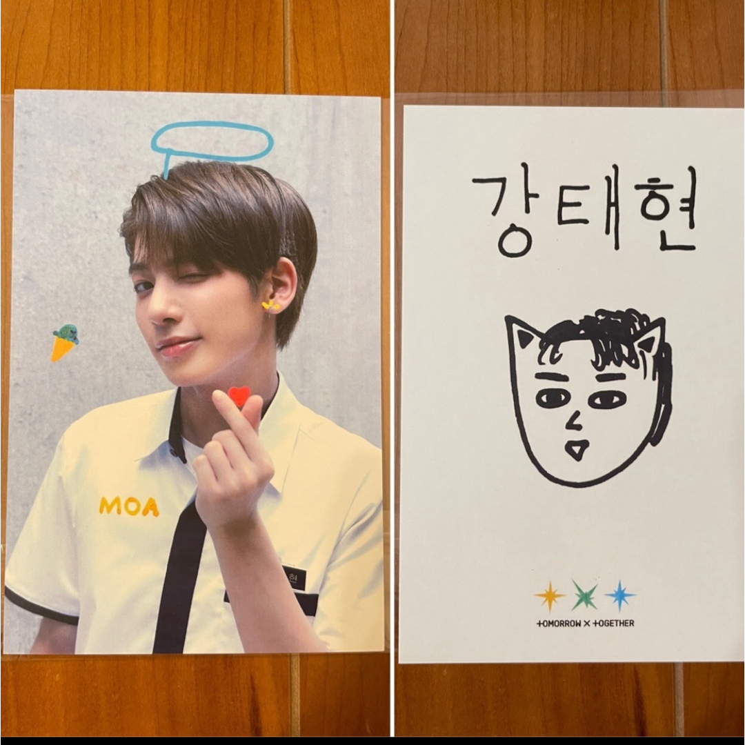 TOMORROW X TOGETHER - TXT 943 サノク 事前収録 フォトカード カン