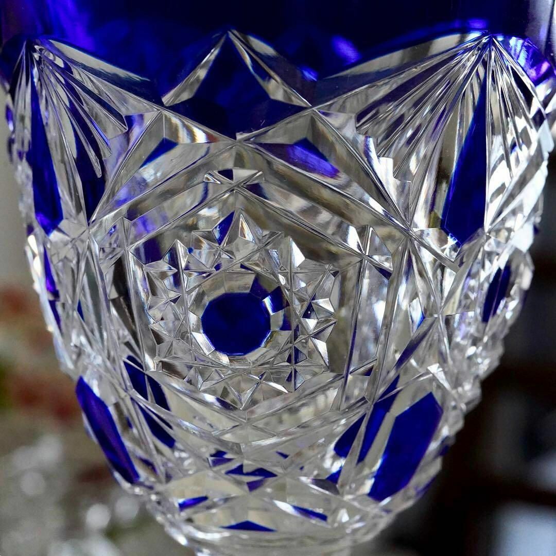 Baccarat - 極希少☆美品オールドバカラBACCARATラグニー☆ブルー